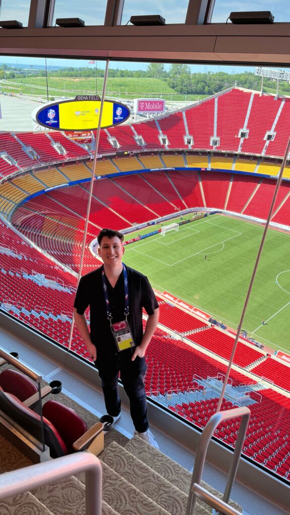 En Arrowhead Stadium, Kansas. 2024